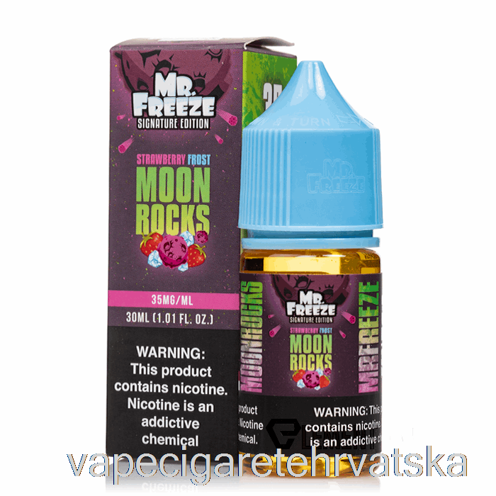 Vape Hrvatska Moonrocks - Strawberry Frost - Mr Freeze Salts - 30ml 35mg